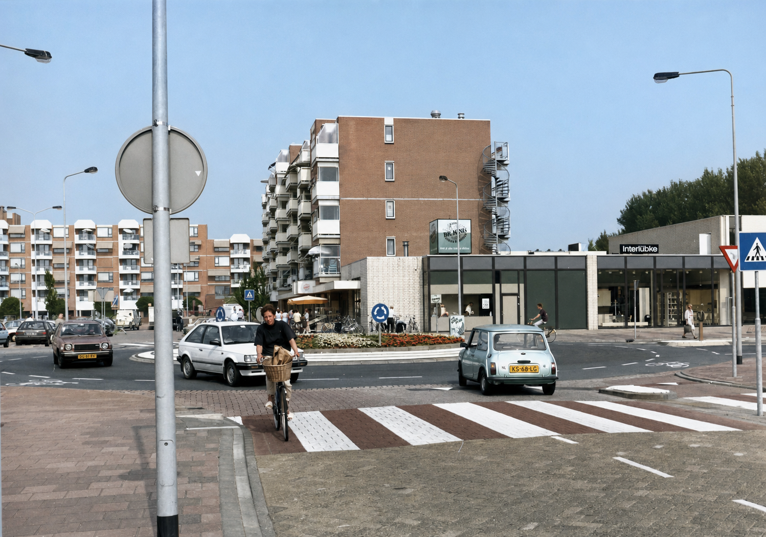 Rotonde Veerweg in Papendrecht